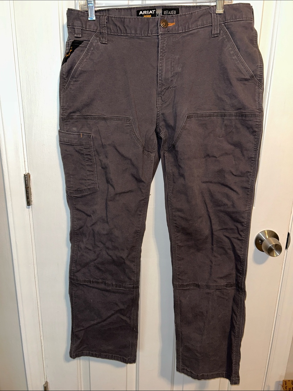 Ariat Men’s M4 Relaxed Straight Pants in Charcoal 33x30